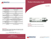 Madgetech Temp1000 Product Information Card