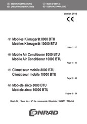 Conrad 396453 Operating Instructions Manual
