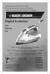 Black & Decker Digital Evolution D5000 Quick Start Manual
