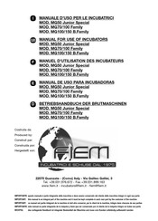 Fiem MG150 B.Family Manual For Use
