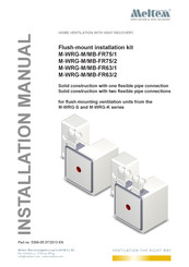Meltem M-WRG-M/MB-FR63/1 Installation Manual
