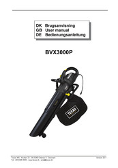 Texas Equipment BVX3000P User Manual