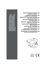 Lavorwash 168F Owner's Manual