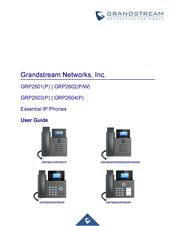 Grandstream Networks GRP2601 User Manual