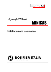 Pittway NOTIFIER MINIGAS Installation And Use Manual