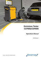 Continental Refrigerator Crypton CCP800 Operation Manual