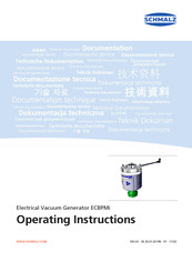 Schmalz 10.03.01.00593 Operating Instructions Manual