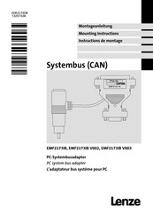 Lenze EMF2173IB V003 Mounting Instructions