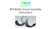 Drag2Zero D2Z-BTA-0007 Assembly Instructions Manual