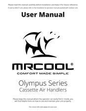 Mrcool Olympus Series User Manual