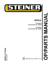Steiner 75-70630A Owner/Operator's Manual & Illustrated Parts List