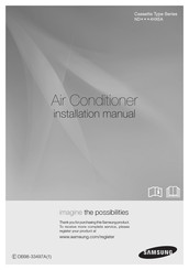Samsung ND0904HX Series Installation Manual