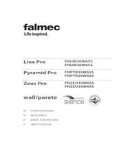 FALMEC Silence Pyramid Pro FNPYR36W6SS Instruction Booklet