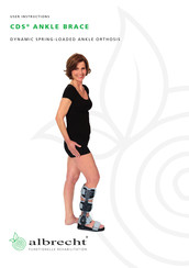 Albrecht CDS ANKLE BRACE User Instructions