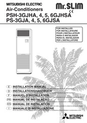 Mitsubishi Electric PS-4GJSA Installation Manual