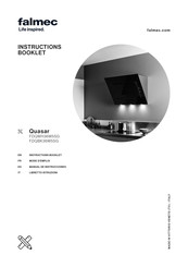 FALMEC Quasar FDQBK36W5SG Instruction Booklet