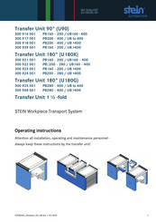 STEIN 930 187 001 Operating Instructions Manual