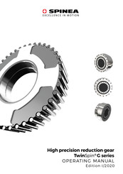 SPINEA TwinSpin G Series Operating Manual