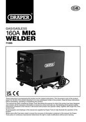 Draper 71095 Instructions Manual