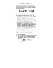 Zoom 5822F Quick Start Manual