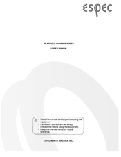 ESPEC Platinous ESX-2C Series User Manual