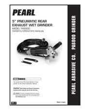 Pearl PA6000 Owner's/Operator's Manual