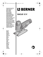 Berner BACJS 12 V Original Instructions Manual