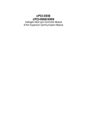 ADLINK Technology cPCI-3938 Manual