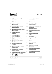 HERKULES 22.553.97 Original Operating Instructions