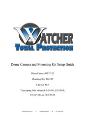 Watcher Total Protection CE-CP12W Setup Manual