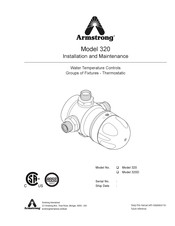 Armstrong 320 Installation And Maintenance Manual