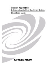 Crestron 2 Series Operation Manual