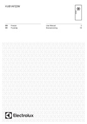 Electrolux KUB1AF22W User Manual