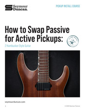 Duncan 2 Humbucker Install Course