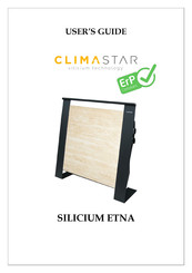 CLIMASTAR SILICIUM ETNA User Manual