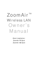 Zoom ZoomAir 4005 Owner's Manual