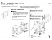 Nordson Spectra 30 HMI Instruction Sheet
