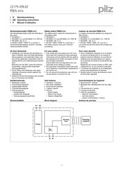 Pilz PSEN in1n Operating Instructions Manual