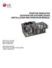 LG AR-DE Installation And Operation Manual
