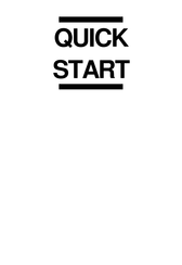 Zoom 2800 Quick Start Manual