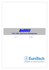 Eurotech CPU-1450 Manual