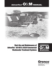 Orenco AdvanTex AX100 Manual