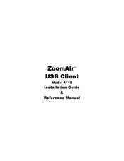 Zoom ZoomAir 4115 Installation Manual