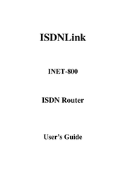 Asus ISDNLink INET-800 User Manual
