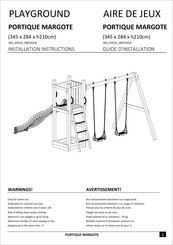 habitat et jardin PORTIQUE MARGOTE 417 05-F705197 Installation Instructions Manual