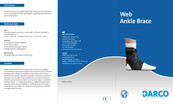 Darco Web Ankle Brace Quick Manual