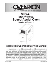 Ovention MiSA-a12 Installation, Operating & Service Manual