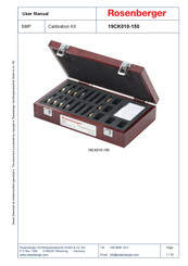 Rosenberger 19CK010-150 User Manual
