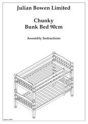 Julian Bowen Limited Chunky Bunk Bed Assembly Instructions Manual