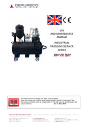 DEPURECO RAM OIL T555 Use And Maintenance Manual